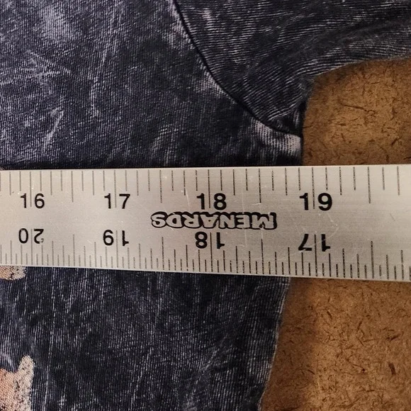 Grateful Dead Acid Wash Dancing Bear Graphic T-Shirt Men Grey Distressed Retro - Picture 15 of 16